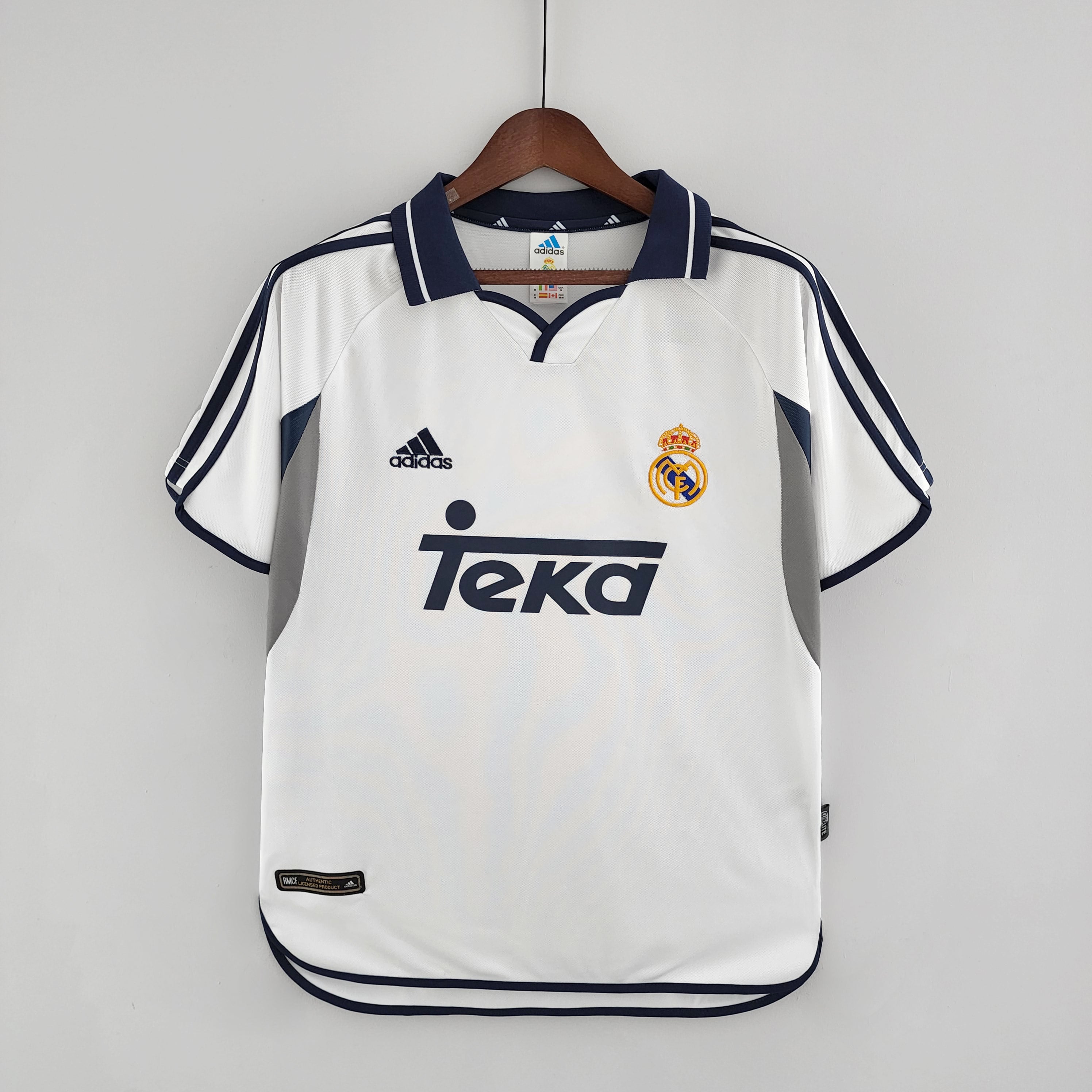 CAMISETA REAL MADRID I 00/01 HOMBRE (RETRO)