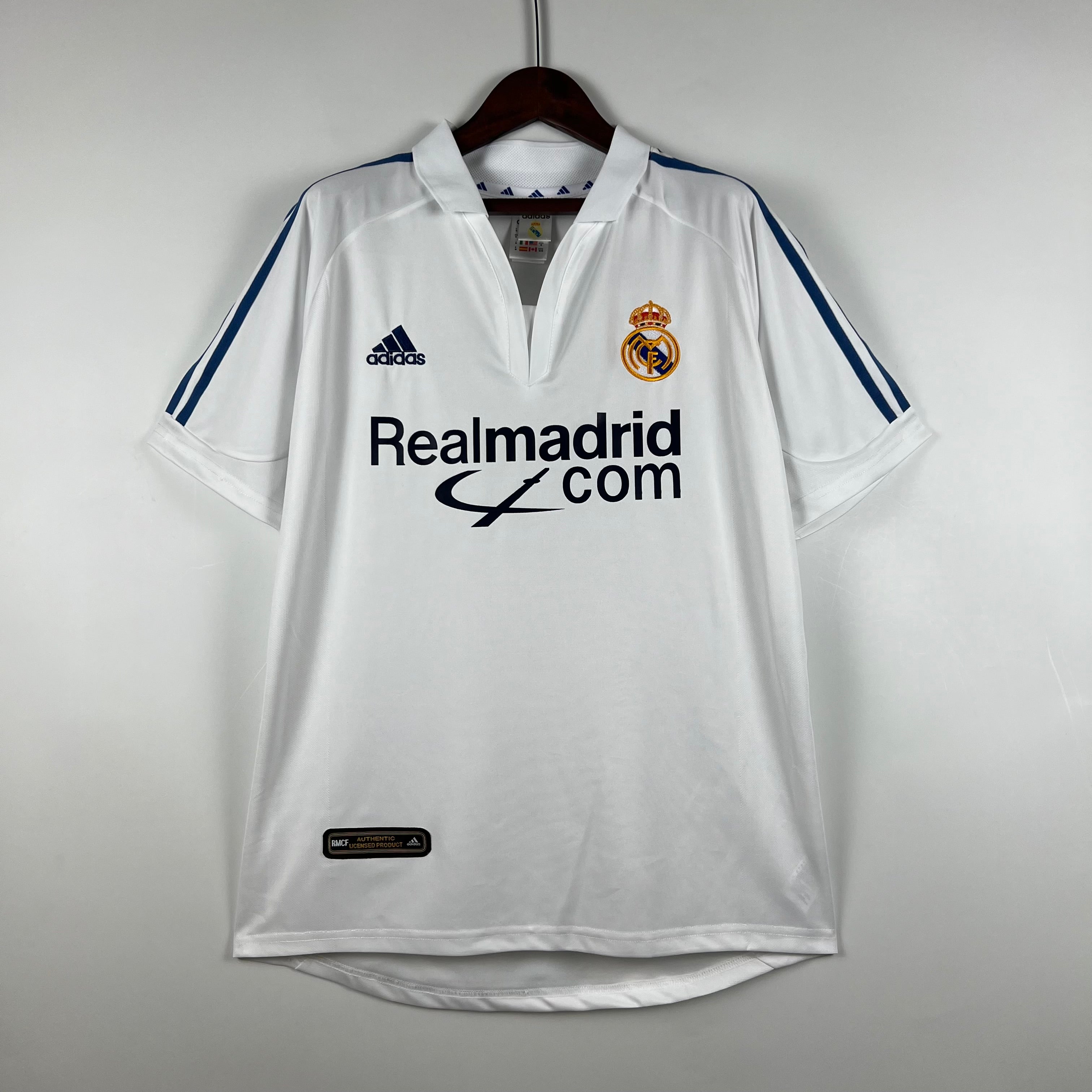 CAMISETA REAL MADRID I 01/02 HOMBRE (RETRO)