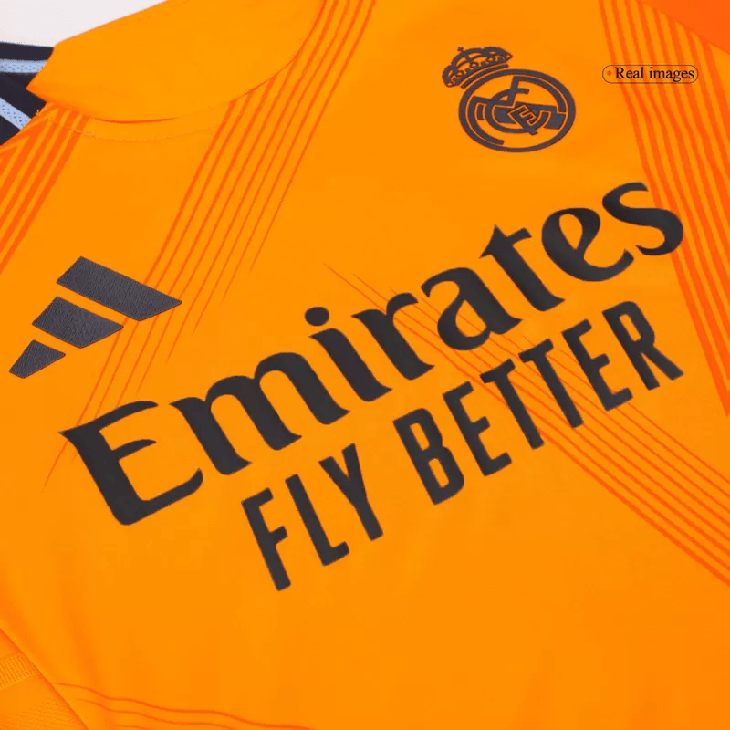 Camiseta Auténtica Real Madrid 2024/25 Segunda Equipación Visitante Hombre - Versión Jugador