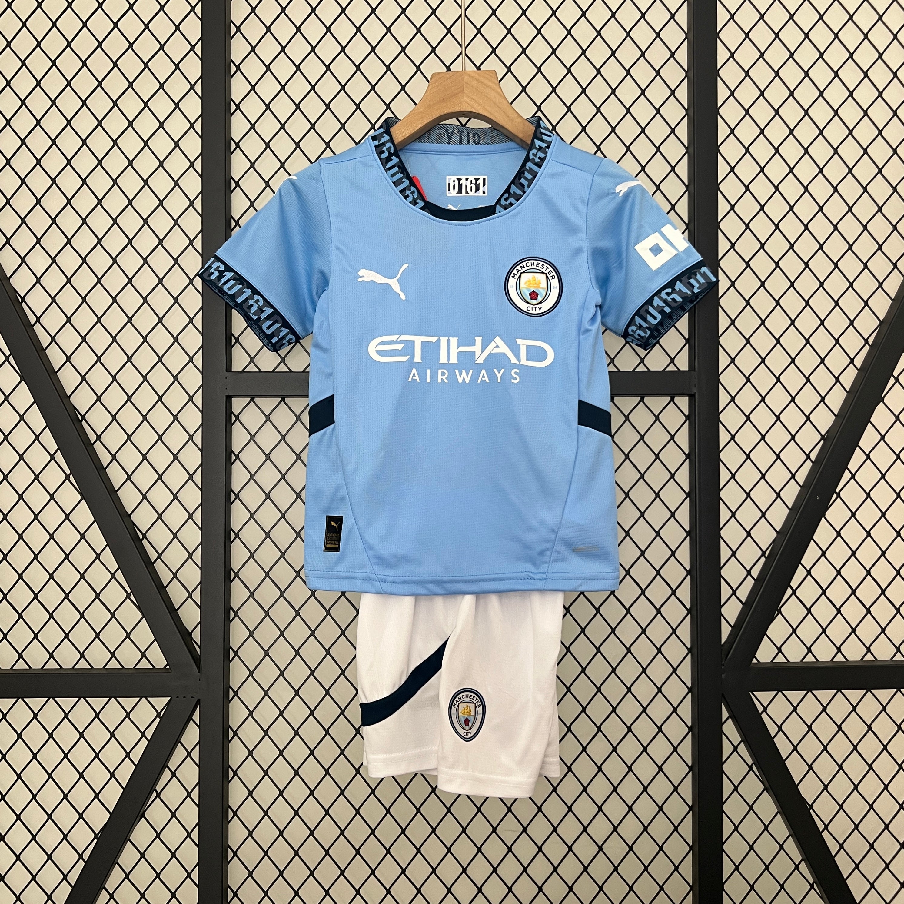 CAMISETA MANCHESTER CITY I 24/25 CONJUNTO INFANTIL