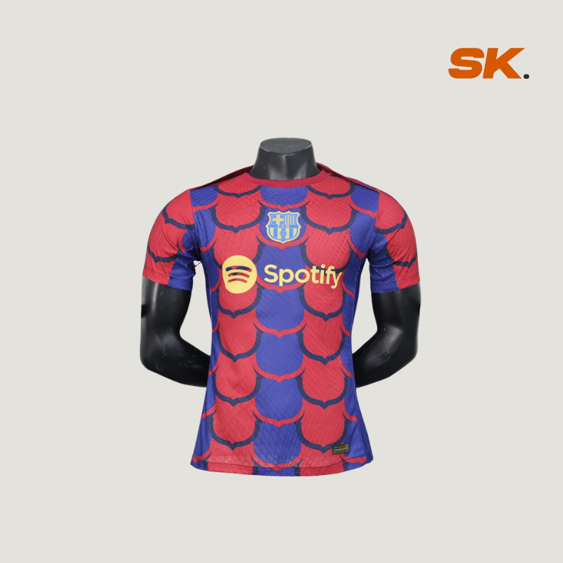 CAMISETA BARCELONA CALENTAMIENTO I 24/25 HOMBRE (VERSIÓN JUGADOR)