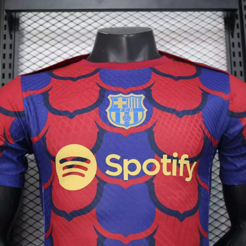 CAMISETA BARCELONA CALENTAMIENTO I 24/25 HOMBRE (VERSIÓN JUGADOR)