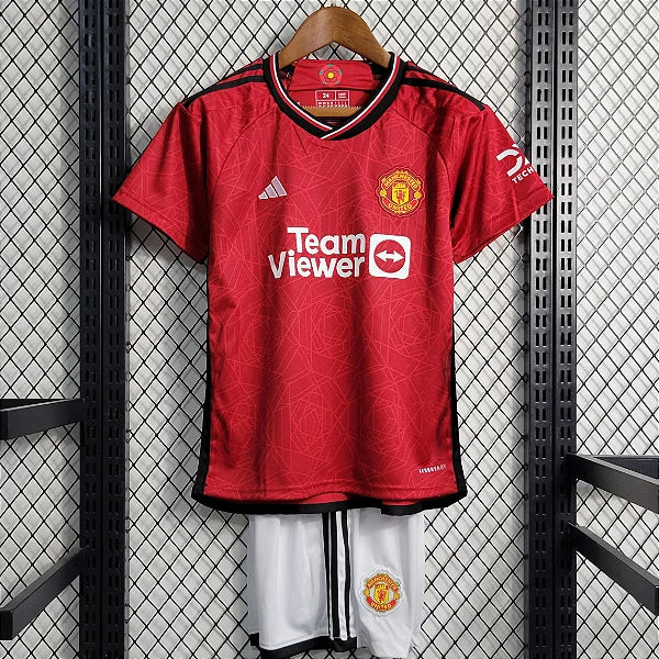 CAMISETA MANCHESTER UNITED I 23/24 CONJUNTO INFANTIL